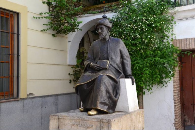 Juderia Cordoba Statue Maimonides