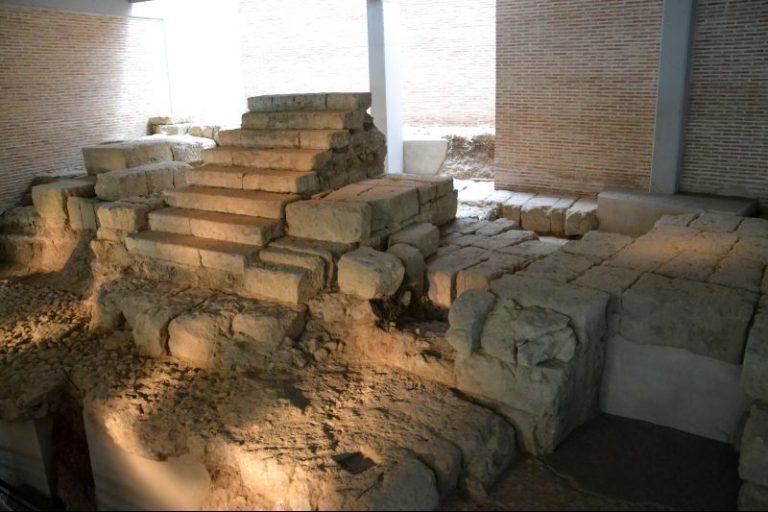 remains of Roman Theatre in Cordoba