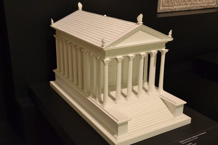 Roman temple in cordoba