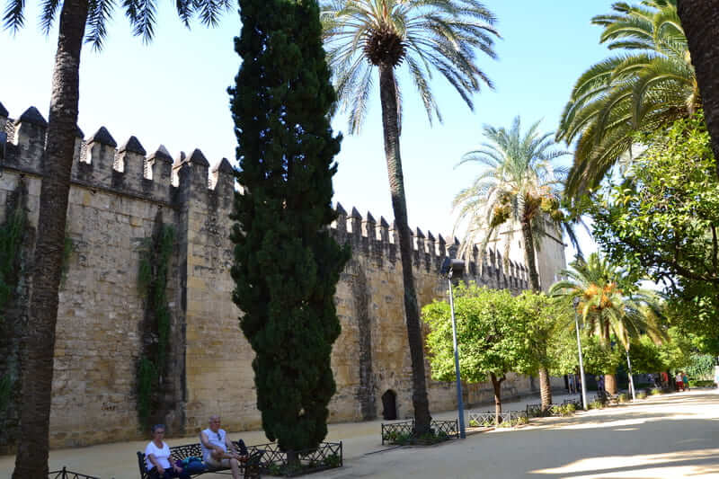 City walls in Cordoba